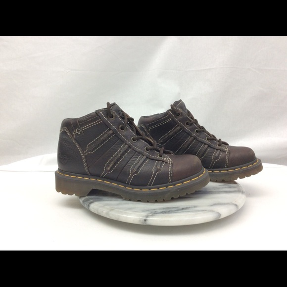 Dr. Martens Shoes - Dr. Martens Brown Ankle Boots Women